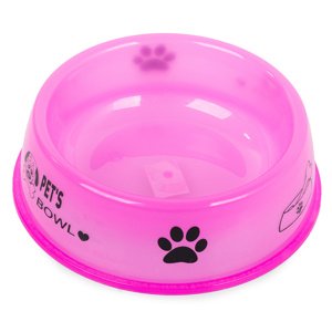 Plastová miska pro psy a kočky na jídlo a vodu, 0,6l