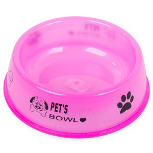 Plastová miska pro psy a kočky na jídlo a vodu, 0,8l