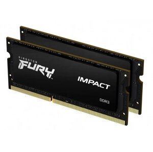 Paměť Kingston FURY Impact SO-DIMM DDR3L 8GB (2x 4GB), 1866MHz, CL11