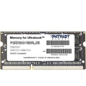 Paměť Patriot SO-DIMM DDR3L 4GB, 1600MHz, CL11