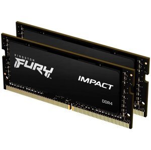 Paměť Kingston FURY Impact SO-DIMM DDR4 16GB (2x 8GB), 2666MHz, CL15