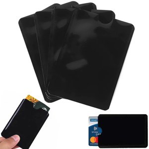 Pouzdro na RFID bezkontaktní kartu proti krádeži x4