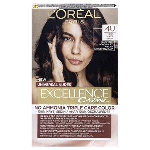 L'Oréal Paris Excellence Creme Universal Nudes permanentní barva na vlasy 4U Hnědá