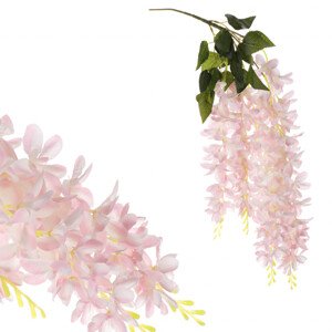 Orchidej, převislá větev, světle růžová barva. KN7033 PINK-LT, sada 5 ks