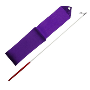 Gymnastická stuha + tyčka ( fialová      )