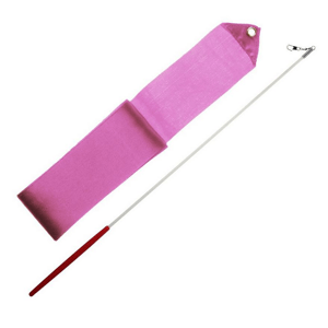 Gymnastická stuha + tyčka ( světle růžová      )