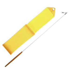 Gymnastická stuha + tyčka ( žlutá      )