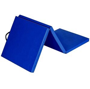Žíněnka skládací třídílná SEDCO 180x60x3,5 cm (modrá)