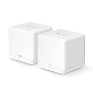 WiFi router TP-Link Mercusys Halo H60X(2-pack) WiFi 6, AX1500, 3x GLAN2,4/5 GHz