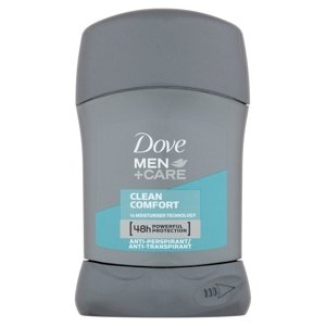 Dove Men+Care Clean Comfort tuhý antiperspirant pro muže 50 ml