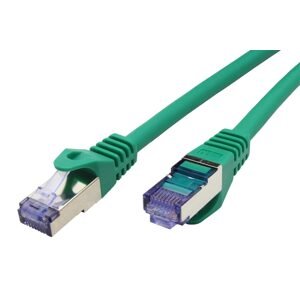 Patch kabel Roline S/FTP cat 6A, LSOH, 3m, zelený