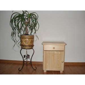 Noční stolek Ala (Barva dřeva: Borovice)