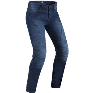 Pánské moto jeansy PMJ Titanium CE (Velikost: 32, Barva: modrá)