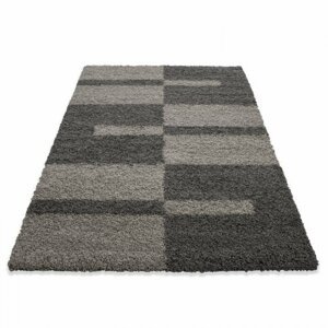 Kusový koberec Gala shaggy 2505 taupe (Varianta: Kruh 120 cm průměr)