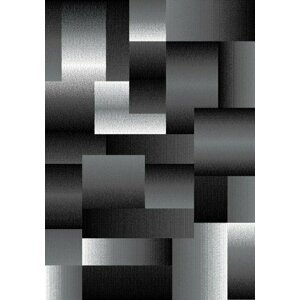Kusový koberec Miami 6560 black (Varianta: 140 x 200 cm)