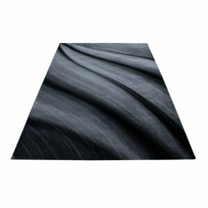 Kusový koberec Miami 6630 black (Varianta: 140 x 200 cm)
