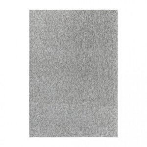 Kusový koberec Nizza 1800 lightgrey (Varianta: Kruh 120 cm průměr)