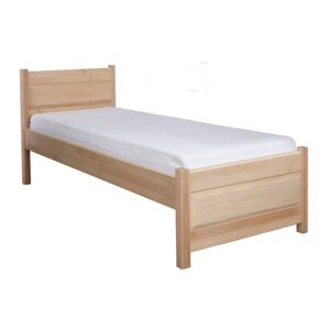 Dřevěná postel LK120, 100x200, buk