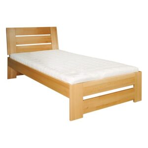 Dřevěná postel LK182, 90x200, buk