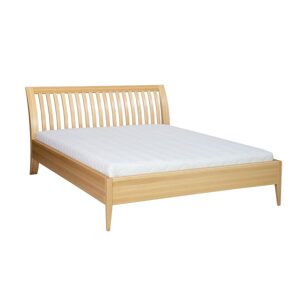 Dřevěná postel LK191, 160x200, buk