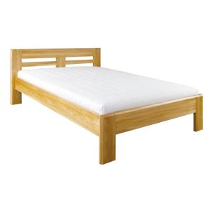Dřevěná postel LK211, 200x200, dub