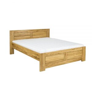 Dřevěná postel LK212, 140x200, dub