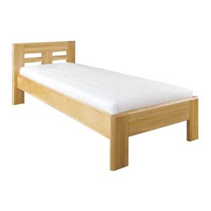 Dřevěná postel LK260, 90x200, dub