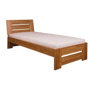 Dřevěná postel LK282, 90x200, dub