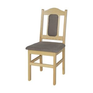 Čalouněná židle KT102, borovice