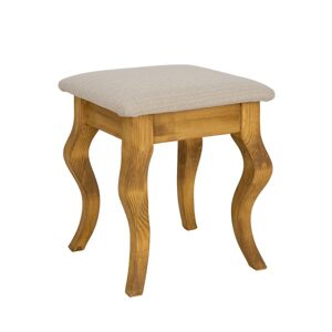 Borovicová židle KT713, šířka: š40, výška: š46, hloubka: g40, sada 5 ks (Barva dřeva: Bílý antický vosk)