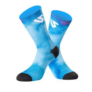 Ponožky Undershield Tye Dye modrá (Velikost: 42/46)