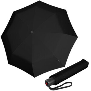 KNIRPS A.200 MEDIUM BLACK - elegantní plnoautomatický deštník
