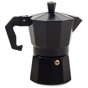 Kávovar, kávovar, 3 šálky kávy, 150 ml, hliník