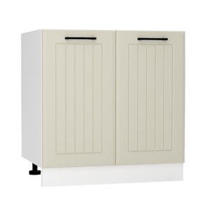D80 d. skříňka 2-dveřová INGRID bílá/coffee mat