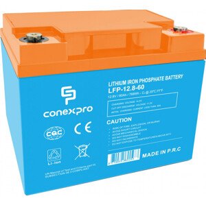 Baterie Conexpro LFP-12.8-60 LiFePO4, 12V/60Ah, T14