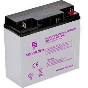 Baterie Conexpro GEL-12-20 GEL, 12V/20Ah, T12-M5, Deep Cycle