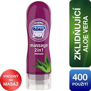 Durex Play 2v1 lubrikační & masážní gel s Aloe Vera 200 ml