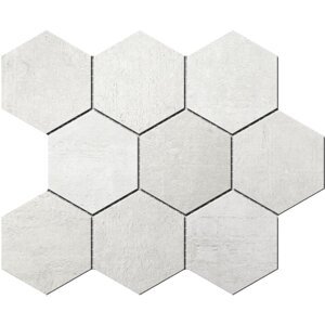 LOGAN mozaika Bianco Hexágono 35,5x29,2 (bal=1m2)