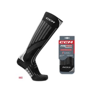 Podkolenky CCM Pro-Tech Compression Sock (Varianta: XL, Velikost eur: 45-47)
