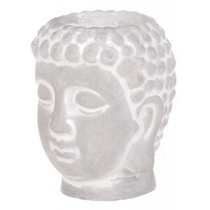 Budha, svícen na čajovou svíčku, betonová dekorace. SC1035, sada 6 ks