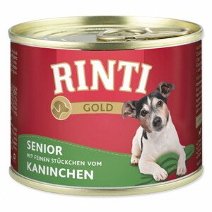 Konzerva RINTI Gold Senior králík - Akční nabídka 18.03.-31.03.2024