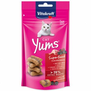 VITAKRAFT Cat Yums Superfood bezinky - Akční nabídka 18.03.-31.03.2024