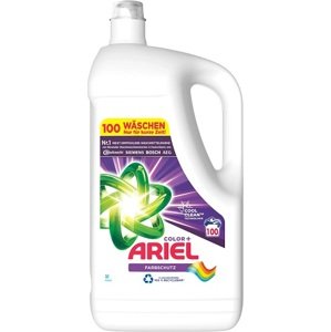 Ariel Color Plus tekutý prací gel na barevné prádlo, 100 praní 5000 ml