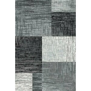 Kusový koberec Plus 8001 black (Varianta: 140 x 200 cm)