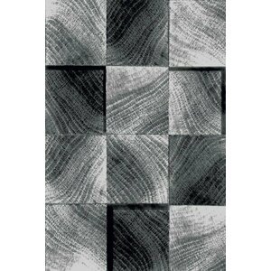 Kusový koberec Plus 8003 black (Varianta: 140 x 200 cm)