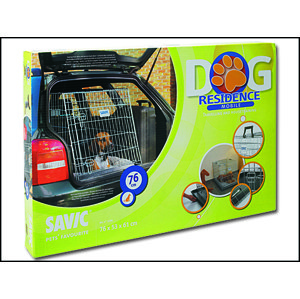 Klec SAVIC Dog Residence mobil 76 x 53 x 61 cm - Zákaznícke dni 28.3. – 30.4.2024