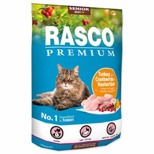 Granule RASCO Premium Senior krůtí s brusinkou a lichořeřišnicí - Zákaznícke dni 28.3. – 30.4.2024