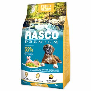 Granule RASCO Premium Puppy Medium kuře s rýží - Zákaznícke dni 28.3. – 30.4.2024