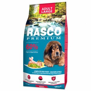 Granule RASCO Premium Adult Large kuře s rýží - Zákaznické dny 28.3. – 30.4.2024