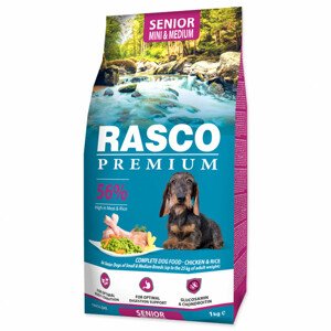 Granule RASCO Premium Senior Mini & Medium kuře s rýží - Zákaznícke dni 28.3. – 30.4.2024